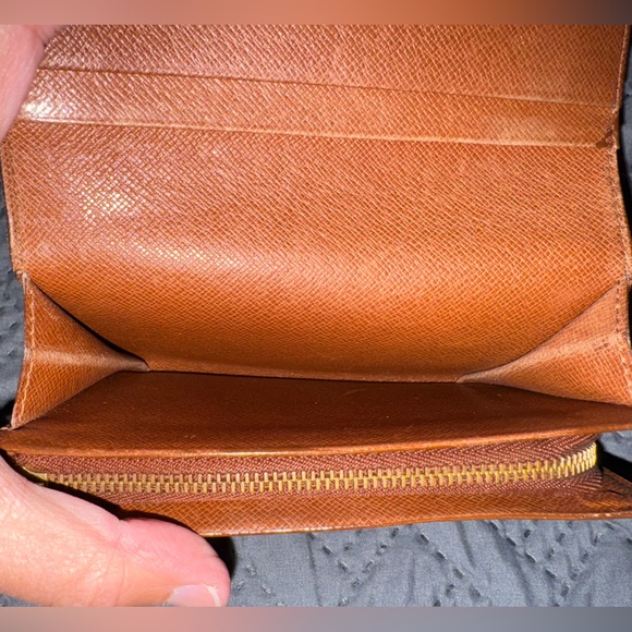 Auth Louis Vuitton Port Monnaie Tresor L-shaped Zipper Wallet Monogram Folding - Picture 3 of 9